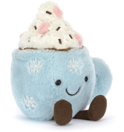 jellycat amusables hot chocolate christmas 2025