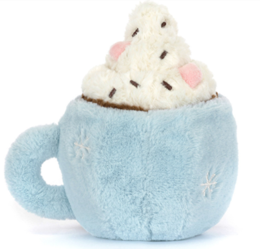 jellycat amusables hot chocolate christmas 2025