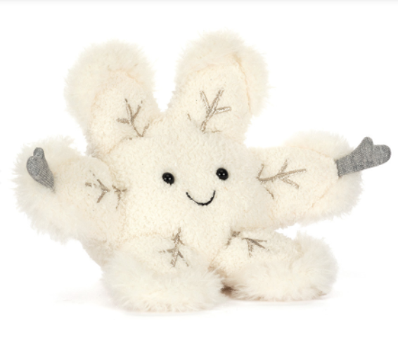 jellycat amusables snowflake christmas 2025